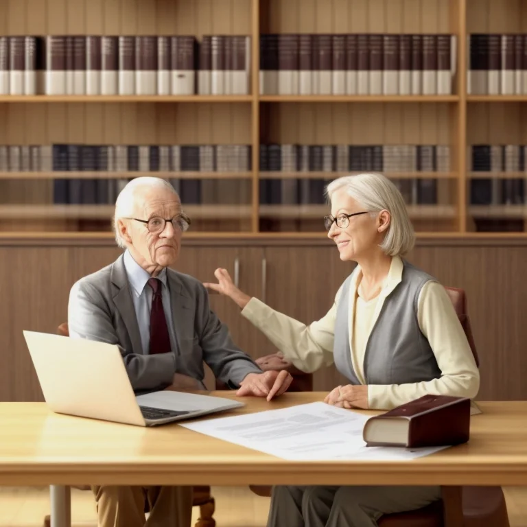 Legal consultation for pensioners at Warlenza